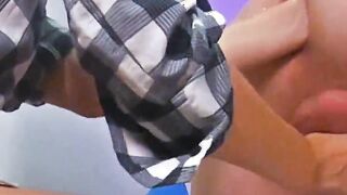 Milking while Fisting - Orgasm with whole hand into his Butt - Real Amateurs