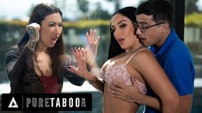 Sheena Ryder Makes Wife Watch Her Get Fucked by Scrawny Teen Neighbor
