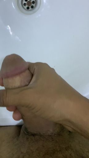 The Sink in the Office Jerk off