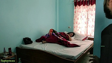 Indian rich housewife fucking with delivery boy! Husband don't know!