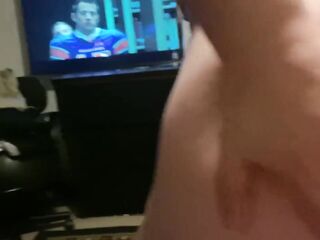 Amelia squats on large wang and take it all in her booty