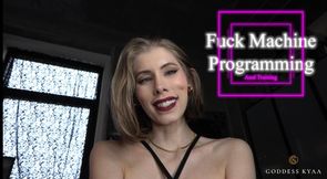 Fuck Machine Programming Anal Training - HARD Slut Training Instructions by Goddess Kyaa