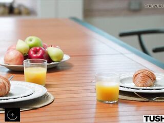 TUSHY Beautiful Redhead Norah Juliette Has Her Ideal Ass Filled Up