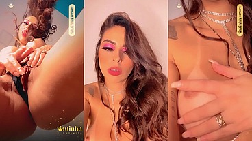 Minha esposa Rainha Hotwife rebolando, mostrando seus seios perfeitos e sua bucetinha deliciosa