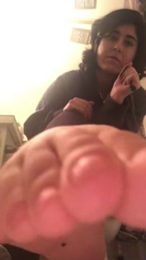 Humiliating Smelly Foot Worship