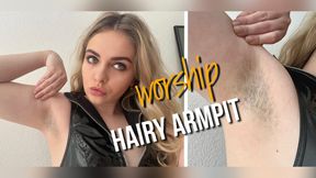 Hairy armpit worship