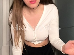 Cute amateur webcam teen girl toying pussy on webcam