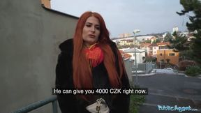 Hot Redhead with a Fantastic Bubble Butt Fucked by a Stranger
