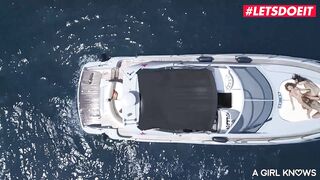 A GIRL KNOWS - Michaela Isizzu, Marilyn Crystal And Ginebra Bellucci Lesbian Threesome On A Yacht