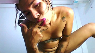 TS Angelique Monroe - Webcam show from August 1, 2023