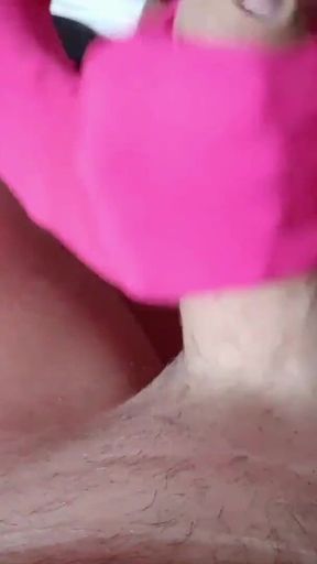 MILF Gives a Footjob and Handjob in Nylon