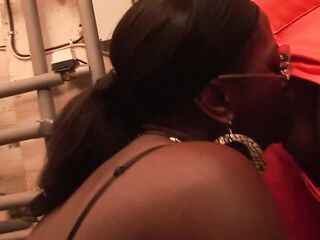 Melvina Takes 2 Knobs On The Hospital Patio