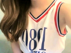 Hot teen lauryn may solo toying