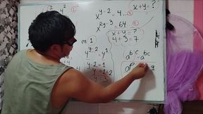25 Algebra: Calculate X Sexual Mathematics