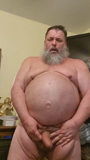 Big Bear Bates His Big Cock on a Sunday