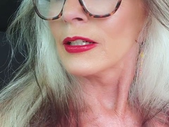Horny Mature Blonde Solo