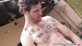 ”Joshua Martinez has a long dick that needs exercise to sweat cum”