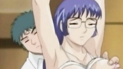 Big tits anime babe gets bandaged and fucked in hot hentai porn