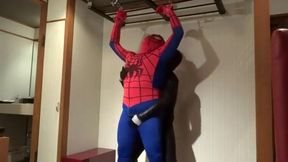 Spidey got caught by Black-spidey