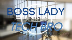 BOSS Lady Punishes Tech-Bro! - WMV