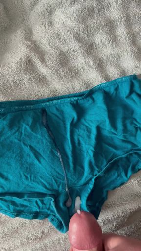 Cum on Wife’s Panties 2