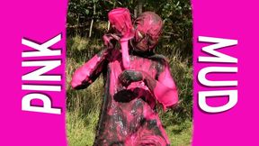 Cute, Muddy and Gunged in Pink at the Estuary (HD)