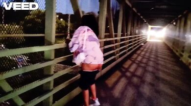Exhibitionist solo ride on NYC bridges highways