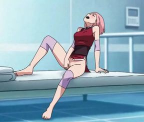 Naruto - Ninja Naruto Trainer - Part 38 - Haruno Sakura Masturbating by Loveskysanx