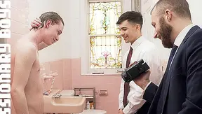 Rough Rim Job Dominates Young Missionary – Elders Pack Hard! – GayPornHub 18+
