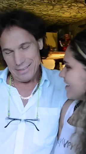 Old Guy Fuck and Pee in Beautifuls Babe Mouth