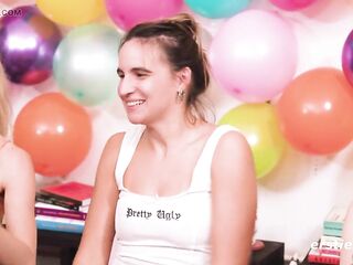 Ersties - Dare Ring 6some - Six Gorgeous Hotties Play Truth Or Dare (Part 1 of 5)