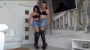 Two lesbian girlfriends 2b