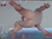 Training my ass for DP on a glass bridge