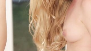 Blondie Babe Lyra Law Fucked By Brunette Hottie Raven Rockett In A Strapon Sex Scene