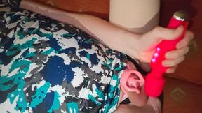 Zoe Jarvis transgende 39 having a play with clit in locktober Day 24 M2f disabled British English England UK