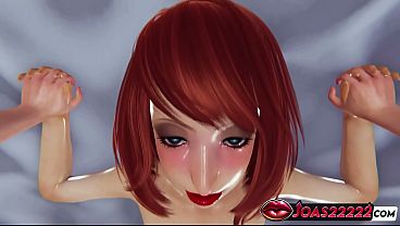 Lois the loud redhead cowgirl takes a hard dick in her tight, wet pussy.