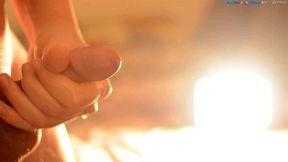 Slow & Passionate Stroking Leads To an Aggressive Squeezing Cumshot