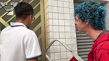 The internet guy went to see the faulty point at Mansão Himeros