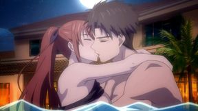 &#039;&#039;Sweaty Bodies, Wet Holes&#039;&#039; After the BBQ Party, Her Wet Pussy Got Fucked in the Pool - Hentai Sex(Eng Sub)