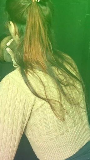 Cuckold takes wife for the first time gloryhole suck and fuck with strangers   Clip 1