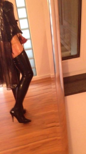 Me in Latex, PVC and High Heels