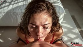 i paid that slut in the red skirt so i could see all the charms of her vagina [ai]