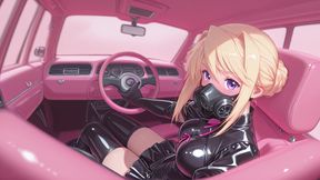 Sylvia caught a guy with a huge cock and fucked him hard. Hentai cosplay of Sylvia van Hossen