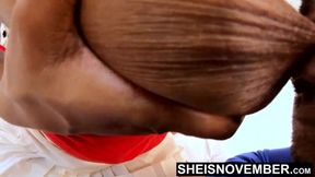 Largest Breasts Sucking And Outdoor Rough Riding Big Cock Compilation, Giant Hard Nipples, And Round Areolas Shaking, Hot Petite Ebony Slut Sheisnovmeber Voluptuous Saggy Boobs Suck And Hardcore Wet Pussy Fuck Closeup By Msnovember