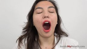 Inside My Mouth - Hana - Yawning time ( HD quality )