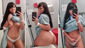 Big Booty Latina Teen Gets Horny In The ER