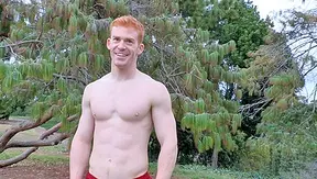 Fiery redhead shey takes every drop of cum from sean codys big cock – erotic scene
