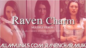 [098] Raven Charm Multiple Videos 1