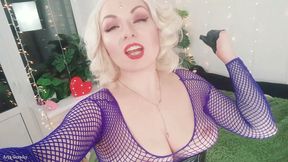 FEMDOM JOI female domination jerk off video sexy blonde instructor Arya Grander - with countdown