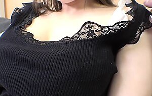 20-year-old angel's huge breasts daughter! it looks too perfect, and the sensitivity is also the